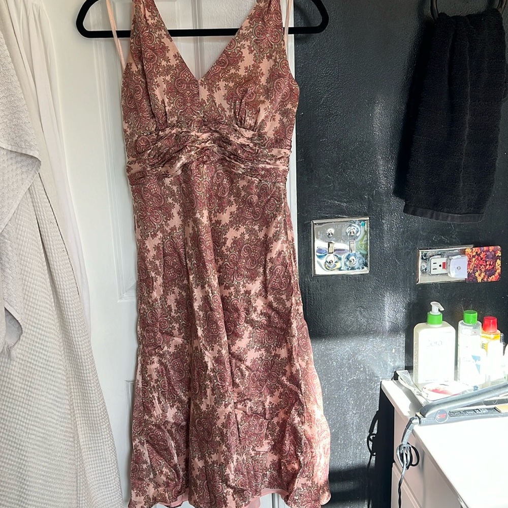 Ann Taylor LOFT paisley dress size 4